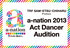 TRF SAM・ETSU・CHIHARU Produce <br />a-nation 2013 Act Dancer Audition