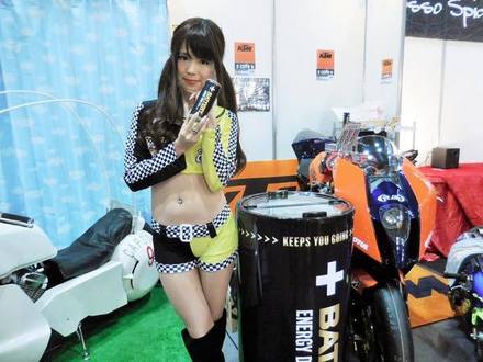 2016 大阪モーターサイクルショーにて