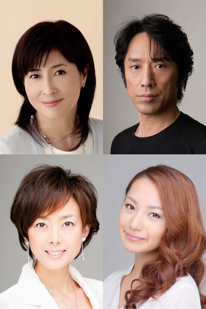 主な所属者　（上段左から）岡江久美子、筧利夫　（下段左から）秋本奈緒美、三船美佳